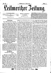 Leitmeritzer Zeitung