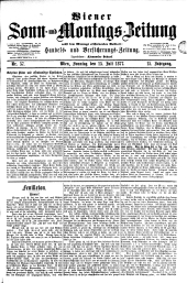 Wiener Sonn- und Montags-Zeitung