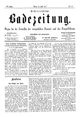 Österreichische Badezeitung