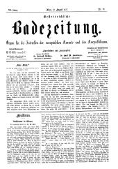 Österreichische Badezeitung