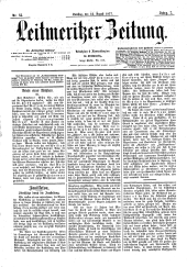 Leitmeritzer Zeitung