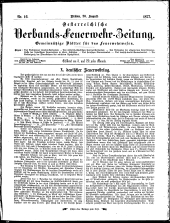 Österreichische Verbands-Feuerwehr-Zeitung