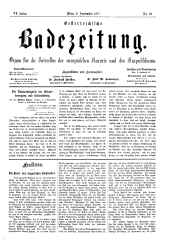 Österreichische Badezeitung