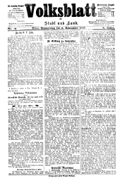 Volksblatt für Stadt und Land