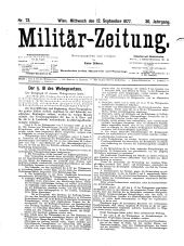 Militär-Zeitung