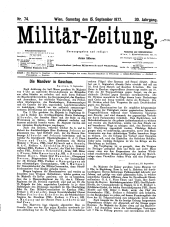 Militär-Zeitung