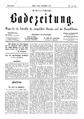 Österreichische Badezeitung