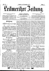 Leitmeritzer Zeitung