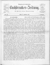 Buchdrucker-Zeitung