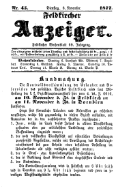 Feldkircher Anzeiger