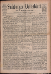 Salzburger Volksblatt: unabh. Tageszeitung f. Stadt u. Land Salzburg