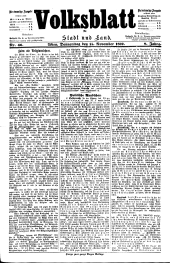 Volksblatt für Stadt und Land