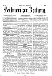 Leitmeritzer Zeitung