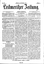 Leitmeritzer Zeitung