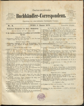 Oesterreichische Buchhändler-Correspondenz