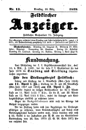 Feldkircher Anzeiger