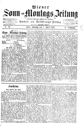 Wiener Sonn- und Montags-Zeitung