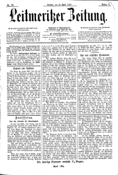 Leitmeritzer Zeitung