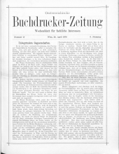 Buchdrucker-Zeitung