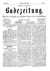 Österreichische Badezeitung