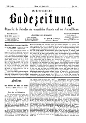 Österreichische Badezeitung