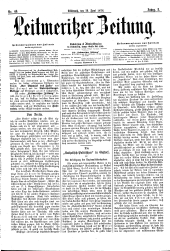 Leitmeritzer Zeitung