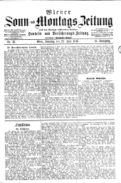 Wiener Sonn- und Montags-Zeitung