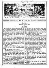 Oesterreichische Gartenlaube