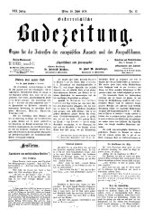 Österreichische Badezeitung