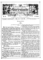 Oesterreichische Gartenlaube