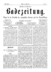 Österreichische Badezeitung