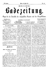 Österreichische Badezeitung