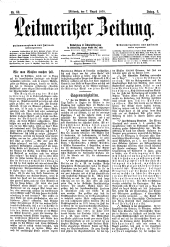 Leitmeritzer Zeitung