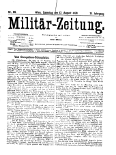 Militär-Zeitung