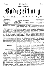 Österreichische Badezeitung