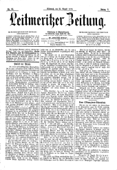 Leitmeritzer Zeitung