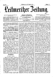 Leitmeritzer Zeitung