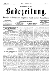 Österreichische Badezeitung