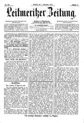 Leitmeritzer Zeitung