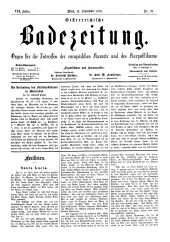 Österreichische Badezeitung