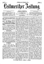 Leitmeritzer Zeitung
