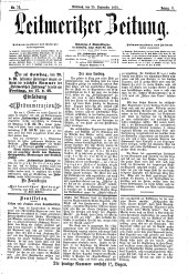 Leitmeritzer Zeitung