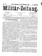 Militär-Zeitung