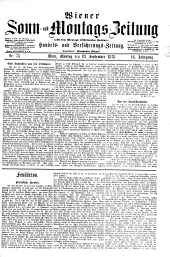 Wiener Sonn- und Montags-Zeitung