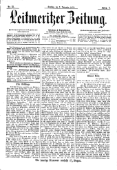 Leitmeritzer Zeitung