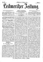 Leitmeritzer Zeitung