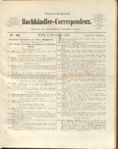 Oesterreichische Buchhändler-Correspondenz