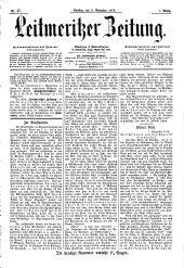 Leitmeritzer Zeitung