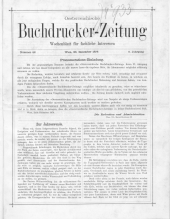 Buchdrucker-Zeitung
