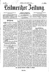 Leitmeritzer Zeitung